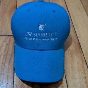 Nike JW Marriott Desert Springs Palm Desert Nike Base Ball Cap Hat Blue